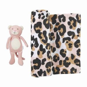 SWADDLE LEOPARDO Y PANTERA ROSA