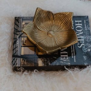PLATO FLOR DORADO