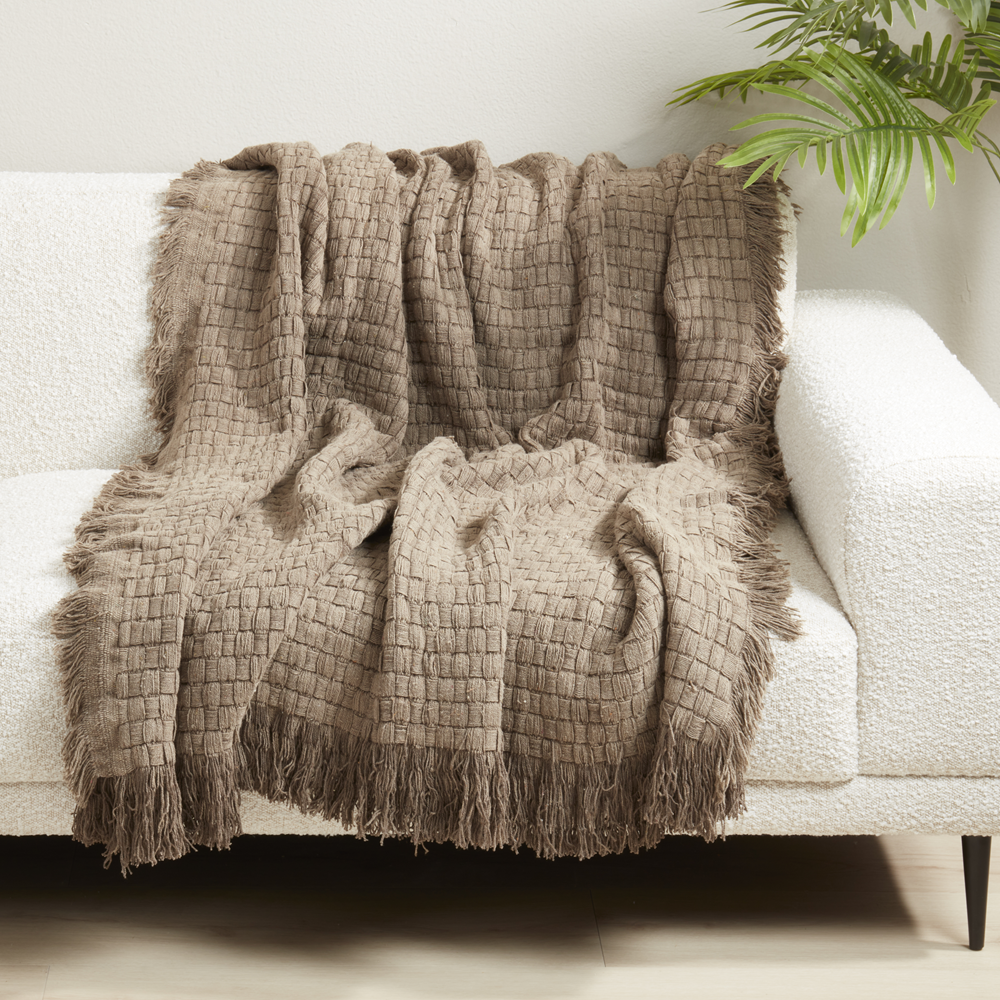 MANTA WEAVE FLECOS GRIS