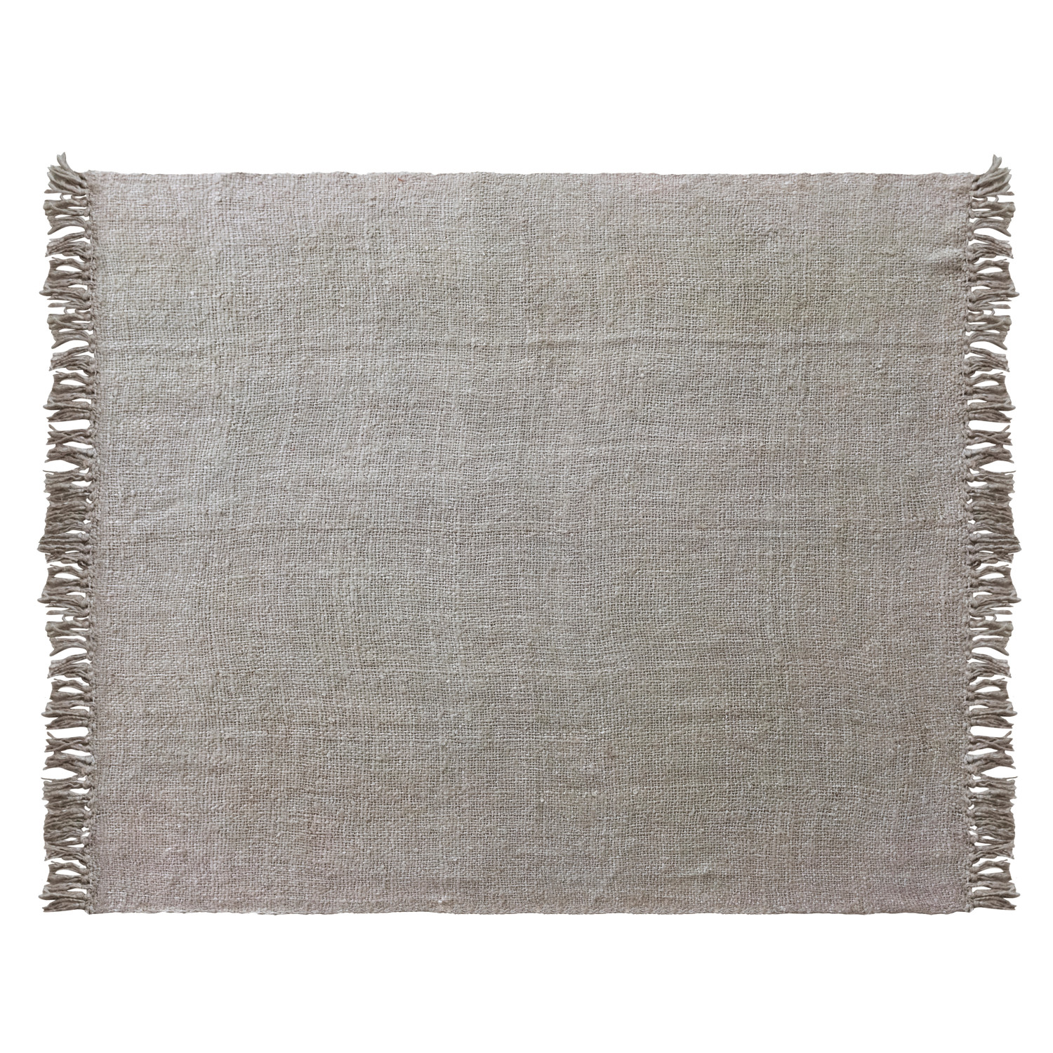 MANTA VISCOSE BEGE - Imagen 2