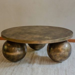 MESA DE CENTRO TRIPLET GOLD